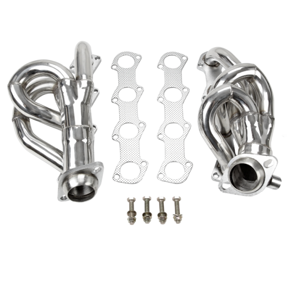 Stainless Exhaust Header For FORD 97-03 F150/LOBO 4.6L V8