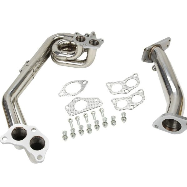 Stainless Exhaust Header For Subaru 2008-2014 Subaru Impreza WRX/ STi GE/GH/GR/GV 2.0L/ 2.5L EJ20/ EJ25 H4