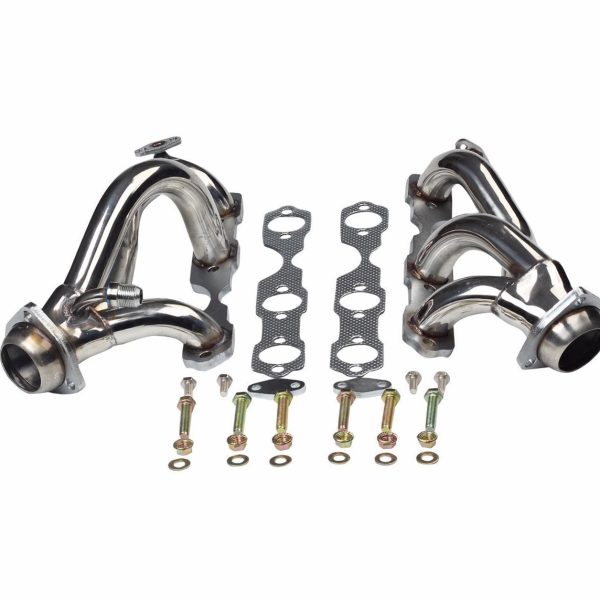 Stainless Exhaust Header For Chevy S10 GMC Sonoma Blazer 4.3L 4WD 1996-2001