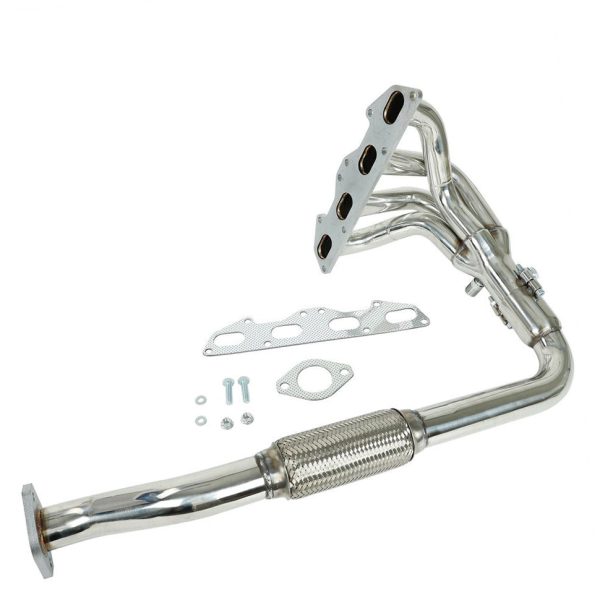 Stainless Exhaust Header For Mitsubishi Eclipse 2.0 95-99 1995-1999 2.0L