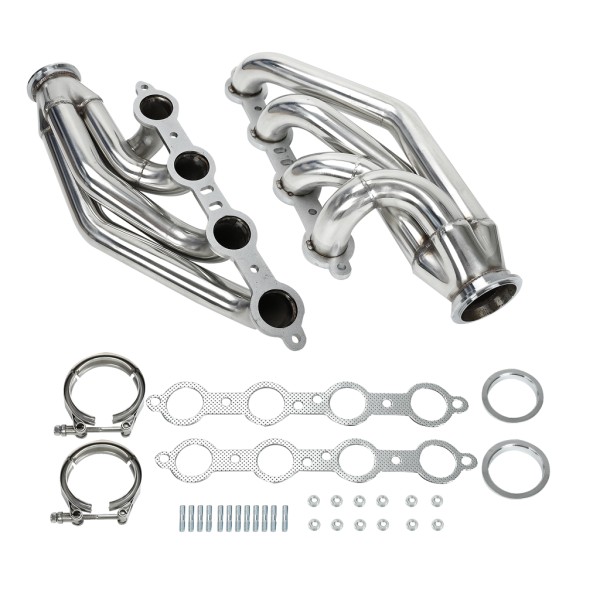 Stainless Exhaust Header For Chevy LSX, LS1, LS2, LS3, LS6 1-3/4"