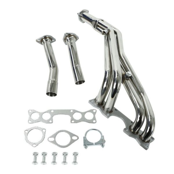 Stainless Exhaust Header For Nissan D21 Hardbody 1990-1995 Pickup Truck 2.4L 4WD