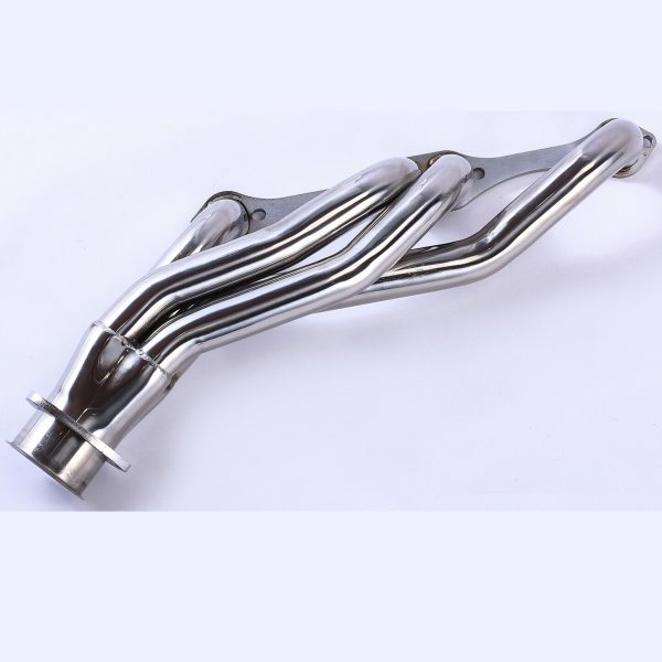 Stainless Exhaust Header For Chevy Small Block SB V8 262 265 283 305 327 350 400 - Image 3