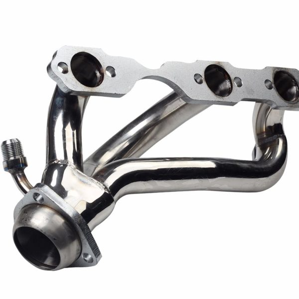 Stainless Exhaust Header For Chevy S10 GMC Sonoma Blazer 4.3L 4WD 1996-2001 - Image 3