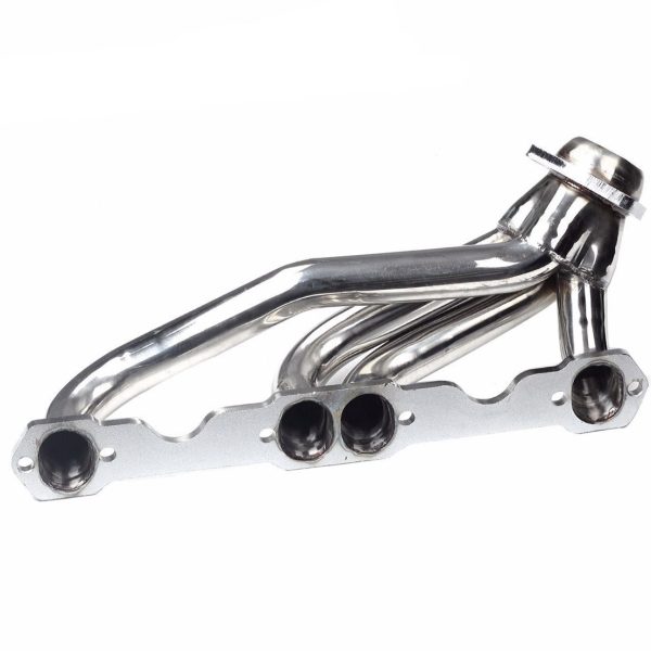 Stainless Exhaust Header For CHEVY GMC 5.0/5.7 V8 C/K TRUCK 88-97 - Image 5