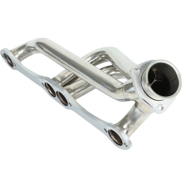 Stainless Exhaust Header For Chevy Small Block Blazer S10 S15 2WD 283, 302, 305, 307, 327, 350, 400 - Image 8