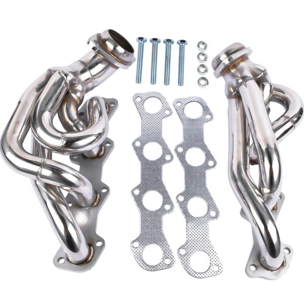 Stainless Exhaust Header For FORD F150 F250 EXPEDITION V8 5.4 97-03