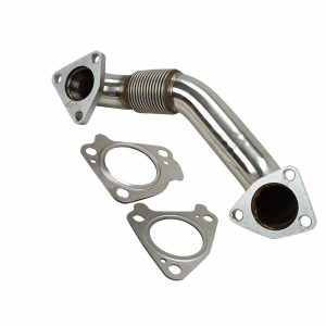 Stainless Exhaust Header For Chevy LB7 LLY LBZ LMM LML 6.6L Duramax SL