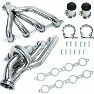 Stainless Exhaust Header For Chevy LS Swap S10 LS1 LS2 LS3 LS6 Bel Air Camaro Nova