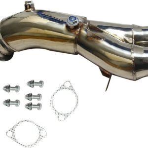 Stainless Exhaust Header For BMW 11-12 BMW E82 E88 E90 E92 N55 B30 Single Turbo