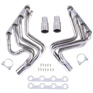 Stainless Exhaust Header For Ford F150 F250 Bronco 5.8L V8 1987-1996