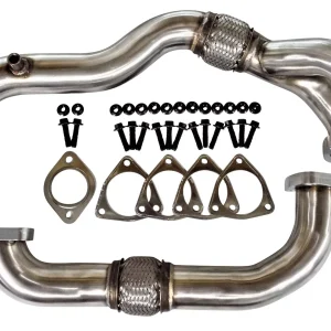 Stainless Exhaust Header For FORD 2008-2010 6.4L powerstroke Diesel