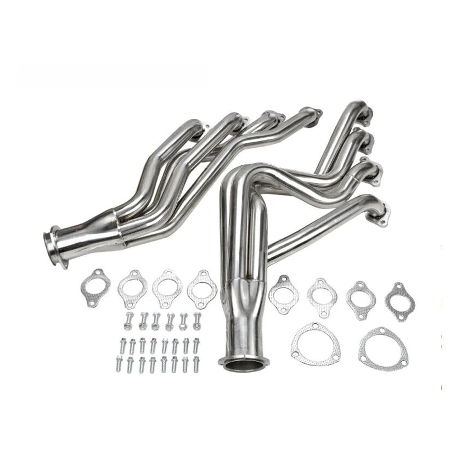 Stainless Exhaust Header For Chevy 1968-1972 BBC 396 427 Chevelle Camaro Silver