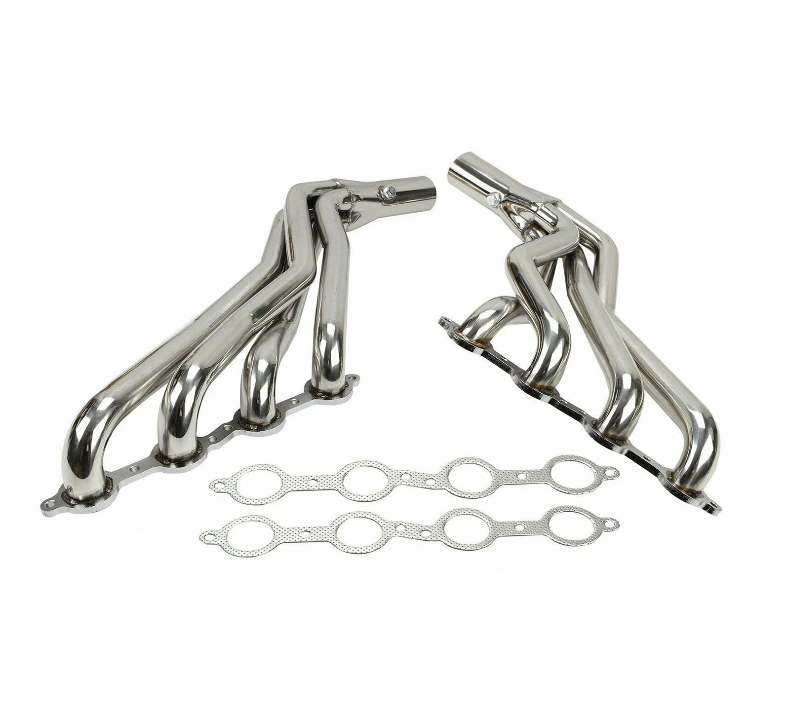 Stainless Exhaust Header For Chevy C10 LS LS1 LS2 LS3 LS6 Long Tube 1-3/4